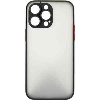 Чехол для мобильного телефона Dengos Matte iPhone 14 Pro Max (black) (DG-TPU-MATT-126) Винница