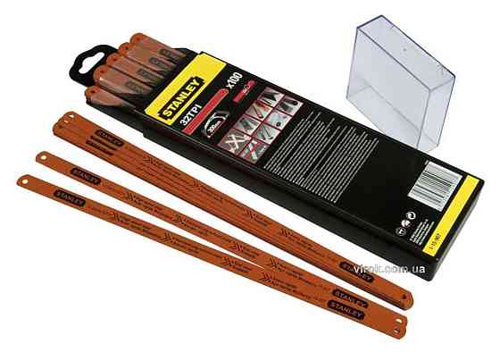 Полотно по металу STANLEY : 32 зуб/1"  L= 300 мм. молібденове 1 шт. Одеса