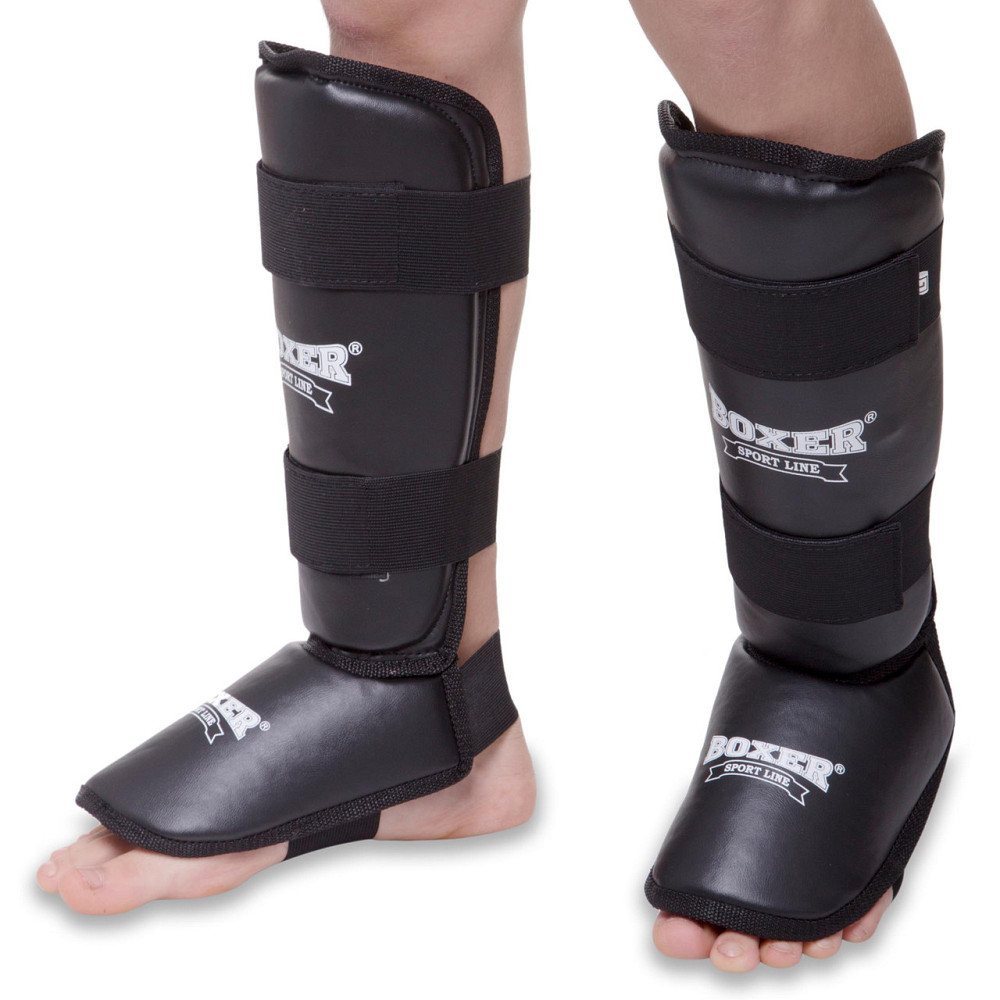 Защита для голени и стопы BOXER 2004- N, NEW, L Вишнёвое - изображение 5