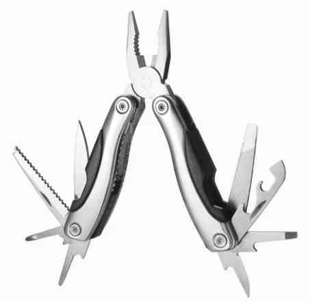 Мультитул M85, серый, большой Днепр