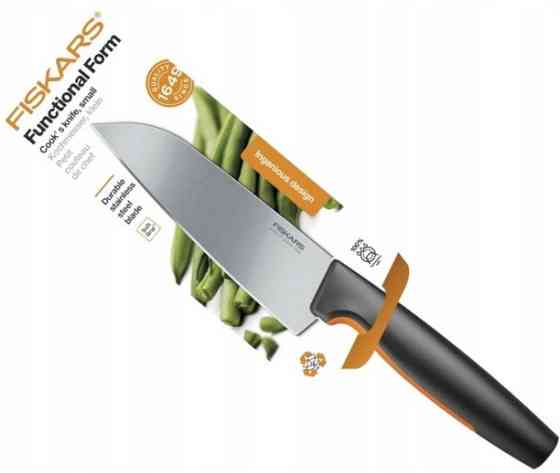 Поварський Ніж кухонний малий 13 см для нарізки Fiskars "Functional Form" (1057541) Нержавіюча сталь Нововолинськ