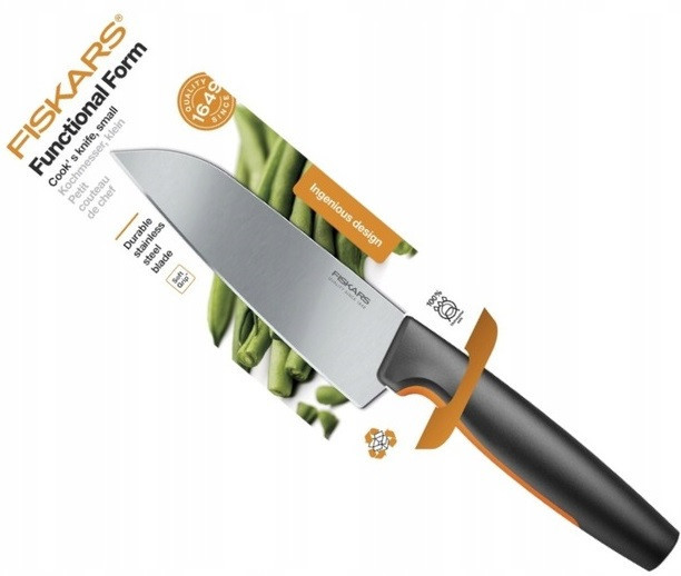 Поварской Нож кухонный малый 13 см для нарезки Fiskars 