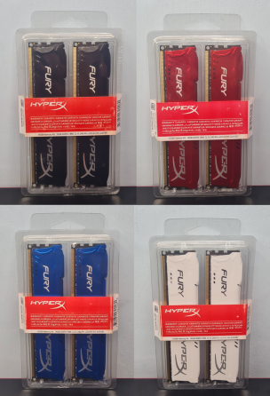 ОЗУ DDR3 Kingston 2×8gb 1866 MHz HyperX CL10 для ПК Клевань