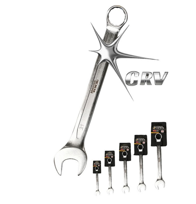 Ключ комбінований MASTERTOOL COLD FORGED 9 мм 31CrV3 DIN 3113 72-1009 Коломыя - изображение 1