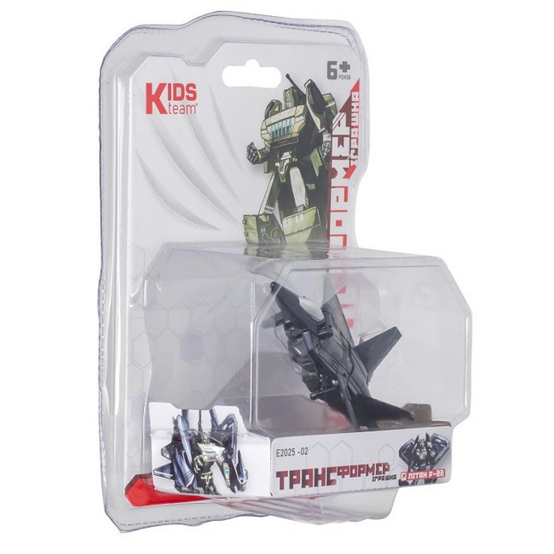 Дитяча іграшка трансформер "Літак F-22" E2025-02 Вінниця - фото 3