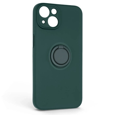 Чехол для мобильного телефона Armorstandart Icon Ring Apple iPhone 14 Dark Green (ARM68691) Винница - изображение 1