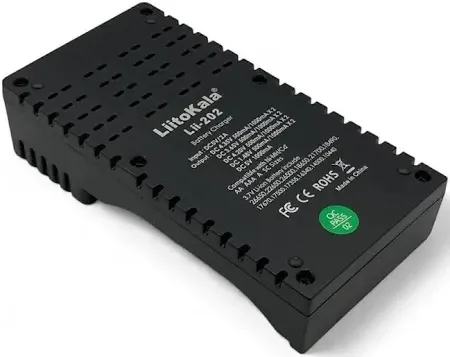 Універсальний зарядний пристрій LiitoKala Lii-202 для 18650, AA, AAA Li-Ion струм 0.5, 1А, 2 канали Одеса - фото 6
