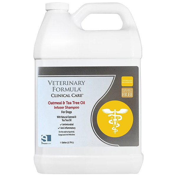 Veterinary Formula CC Clinical Care Oatmeal&Tea Tree Oil Infuser Shampoo ВЕТЕРИНАРНА ФОРМУЛА ЗВОЛОЖУВАЛЬНИЙ шампунь для собак, антибактеріальний,  Київ - фото 1