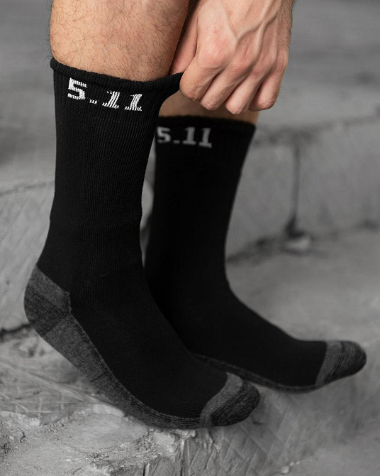 Носки мужские черные термо зимние Одесса - изображение 1