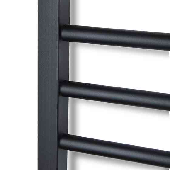 Рушникосушка електрична Navin Класик Квадро 500х800 Sensor з таймером, чорний муар (12-216153-5080) Київ