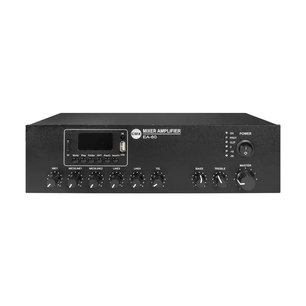 Настільний мікшуючий підсилювач CMX EA-60, 1 зона (17-00017) Київ - фото 3