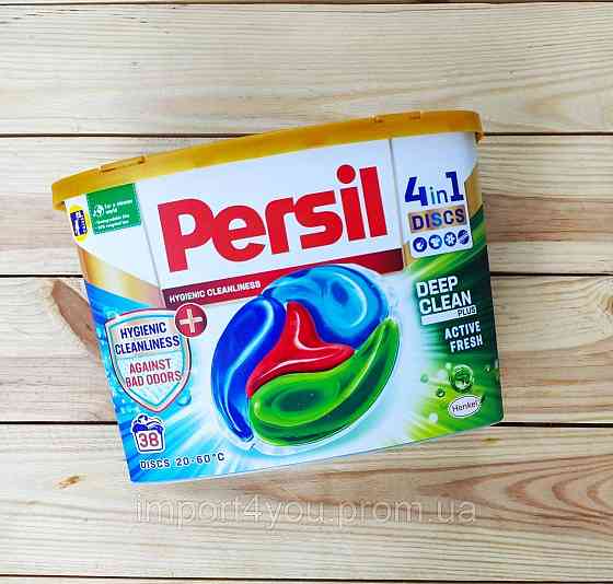 Капсулі для прання Persil 4в1 Discs Malodor 38 шт. 