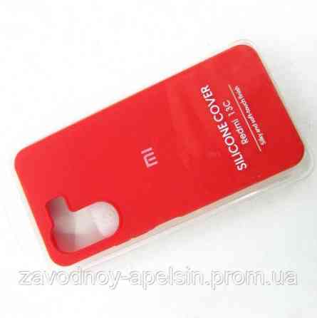 Xiaomi Redmi 13C Poco C65 Силіконовий чохол Мікрофібра (червоний) Одеса
