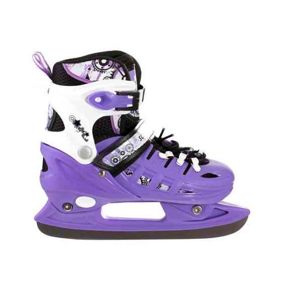 Коньки раздвижные Scale Sport. Фиолетовые. Размер 38-41 Одесса