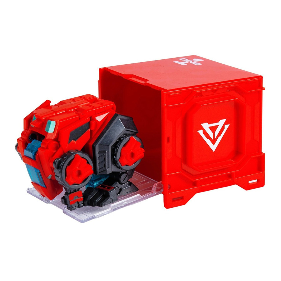 Динозавр-трансформер Раптор-Бот Dinoster EU580840-1 бокс для хранения, красный Винница - изображение 4