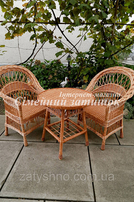 Плетеная садовая мебель из лозы Киев - изображение 4