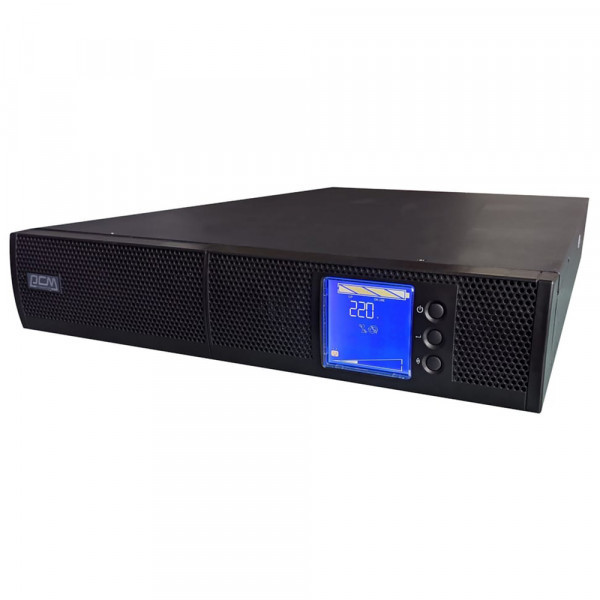 ДБЖ Powercom SNT-3000 IEC, 3000ВА/3000Вт, online RS232 USB 8IEC +1*С19 LCD (SNT-3000) Київ - фото 2