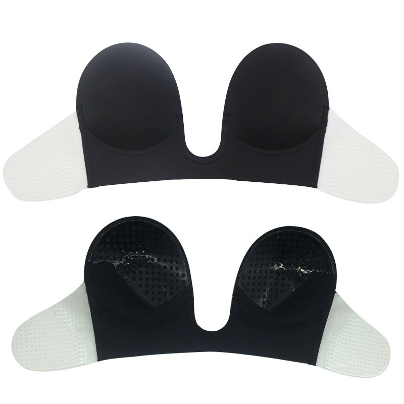 Невидимый бюстгальтер fly bra с вырезом женский черный Киев - изображение 5