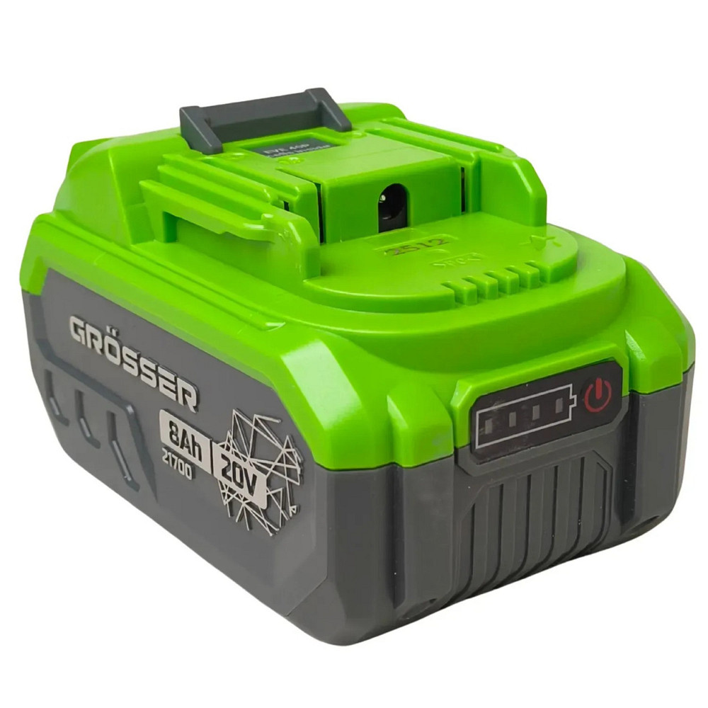 Аккумуляторная батарея Grosser GB 208P PRO 20 В, 8 А·ч, 160 Wh, ток разряда 100 А Киев - изображение 3