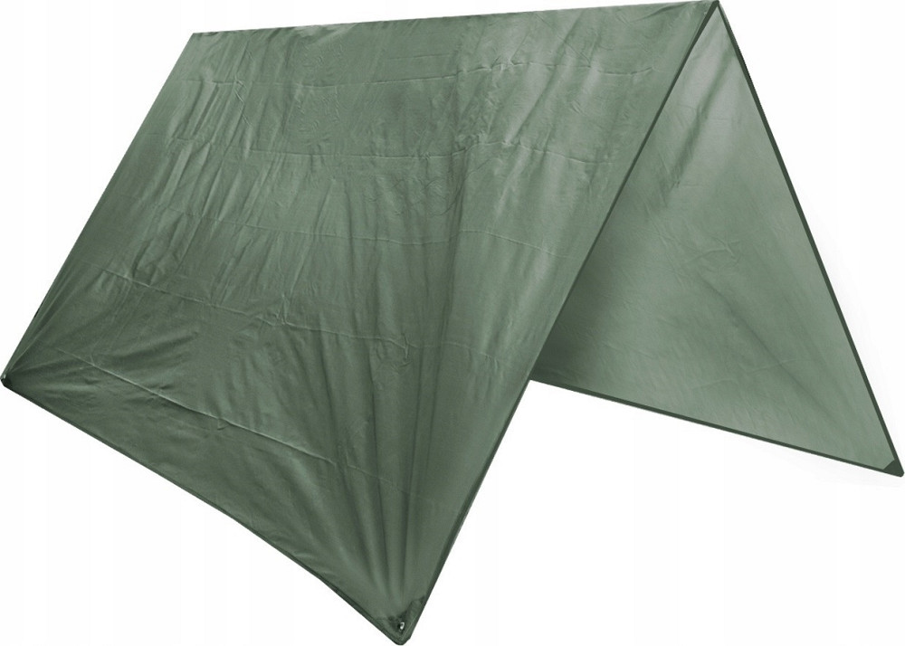Универсальное Туристическое Полотно - Тент 2х3 метра с кольцами и чехлом MFH Int.Comp (32421B) Olive Нововолынск - изображение 3