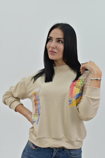 Женская кофта-худи из двунитки Lenox 50-52 Киев - изображение 4