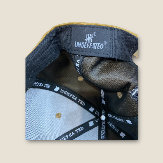 Кепка Bape x Undefeated коричневий one size (р) Запоріжжя