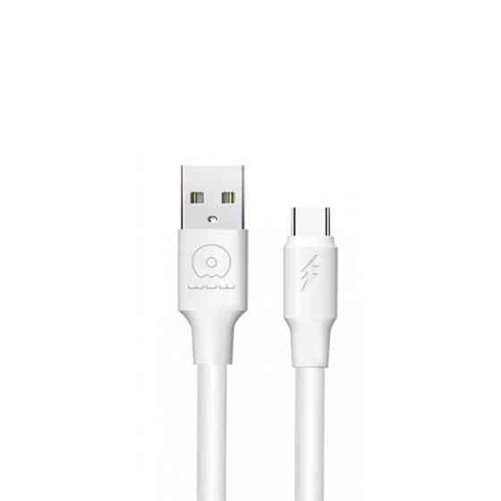 Кабель WUW-X168 USB Type-C 5А white Одеса