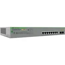 Комутатор Allied Telesis GS950/10PS Zarządzany Gigabit Ethernet (10/100/1000) Obsługa PoE Zielony, Szary Київ - фото 1