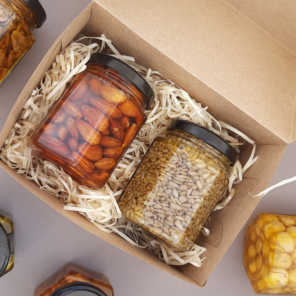 Подарунок для хлопця №26 на День Народження, Новий рік, День Закоханих, горіхи з медом. Одеса - фото 1