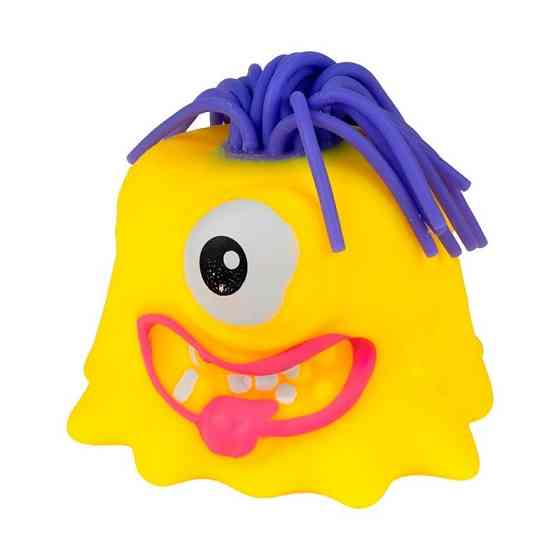 Антистрес Сквіш "Монстрік" TD202397(Yellow) жовтий, 6 см Вінниця