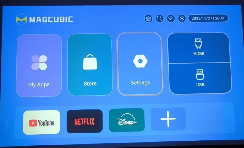 Проектор Magcubic HY350 Max 900Ansi 2/16G Android 14 Auto Focus. Харків - фото 4