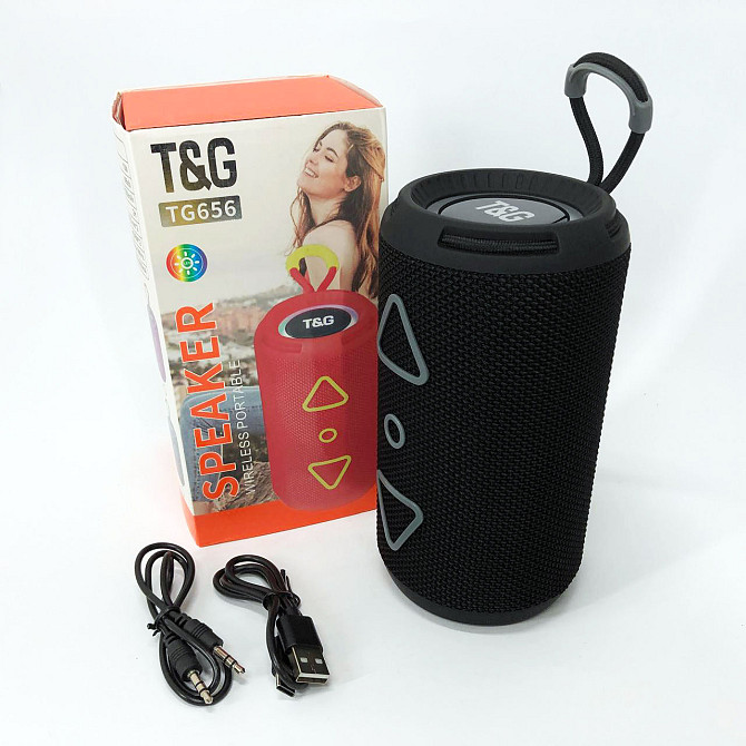 Колонка с входом и микрофоном TG656, Громкая колонка для вечеринки, PG-994 Колонки дорожные Киев - изображение 7