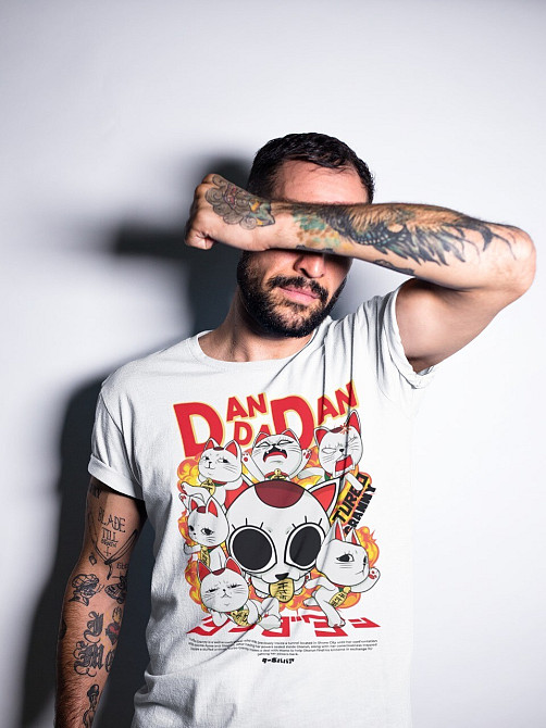 Футболка аниме Дандадан Кат Турбо Граннй оверсайз (S/M/L) Черний AnimeJ0141 Днепр - изображение 2