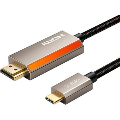 Кабель мультимедийный USB-C to HDMI M 2.0m Cabletime (CA914258) Винница - изображение 2