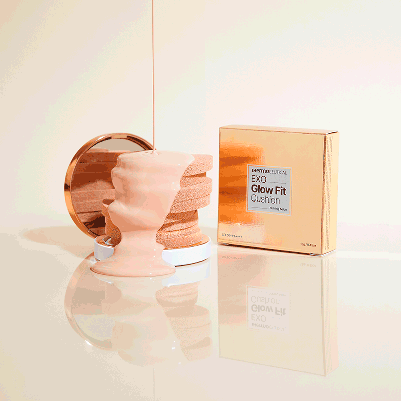 Сонцезахисний тональний кушон з екзосомами EXO Glow Fit Cushion -THERMOCEUTICAL 13 г Дніпро - фото 2