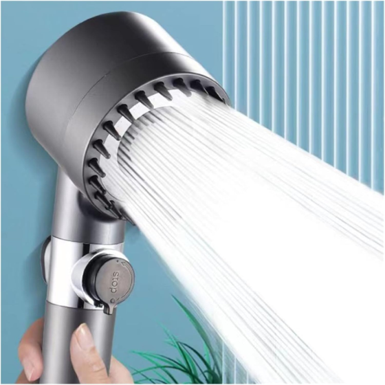 Масажна лійка для душу з фільтром,3 режими SBR Київ