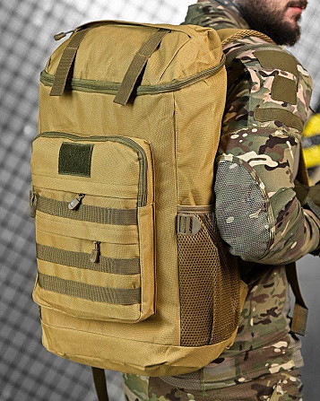 Уристический рюкзак 60L coyot ДЛ7543 Киев - изображение 2