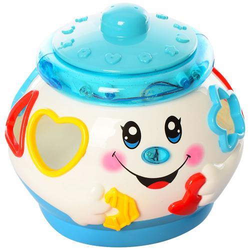 Сортер іграшка Limo Toy розвиваюча Музичний горщик Білий (0915 UA) Чернігів - фото 4