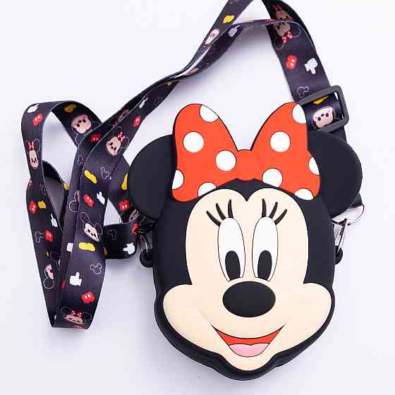 Силиконовая сумка Минни Маус для детей через плечо Киев