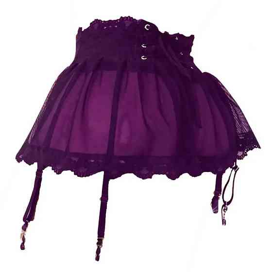 Эротическая юбка женская one size фиолетовый Киев