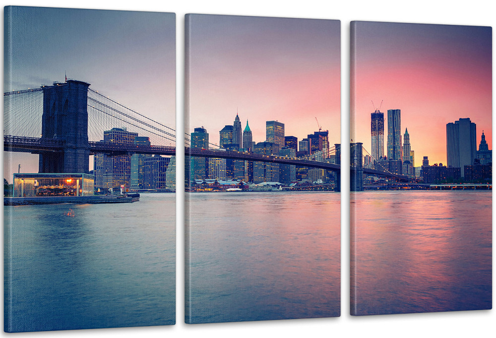 Модульна картина Місто Міст Аrt-103_3А Київ - фото 1