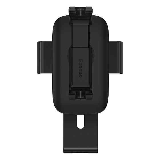 Автотримач для телефону Baseus Metal Age II Gravity Car Mount (Round Air Outlet Version) SUJS030001 (Чорний) Миколаїв
