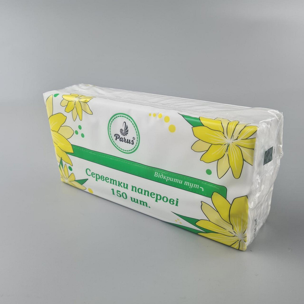 Серветка косметична 150 шт. 20*20 Одеса в пакованні по 7 Ромашка (1 пачка) Харків - фото 3