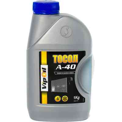 Тосол VIPOIL А-40 1кг (701350) Винница