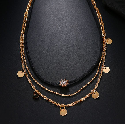 Чокер потрійний на шию Київ - фото 3