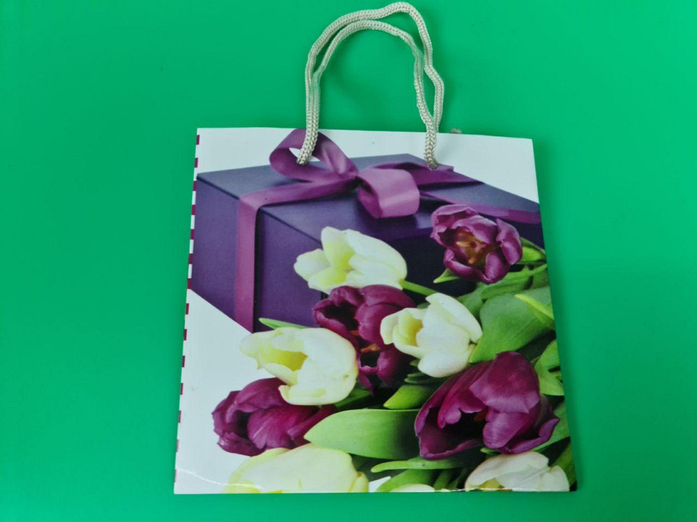 Пакет подарочный под чашку  16/16/8 (артЧ-196) (12 шт) Харьков - изображение 4