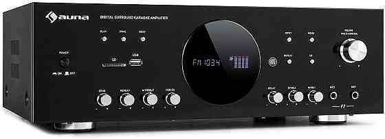 УЦЕНКА! Цифровой усилитель звука Auna AMP-218 BT 5.1 AUX USB Bluetooth Караоке из Германии Днепр