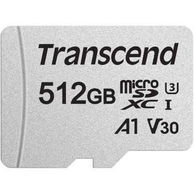 Карта памяти Transcend 512GB microSDXC Class 10 U3 (TS512GUSD300S-A) Винница - изображение 2