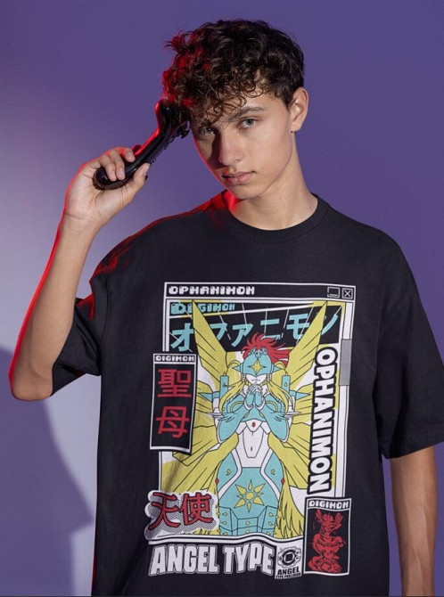 Футболка аниме Аниме Винтаге Спекиал Манга оверсайз (S/M/L) Черний AnimeJ1128 Днепр - изображение 3