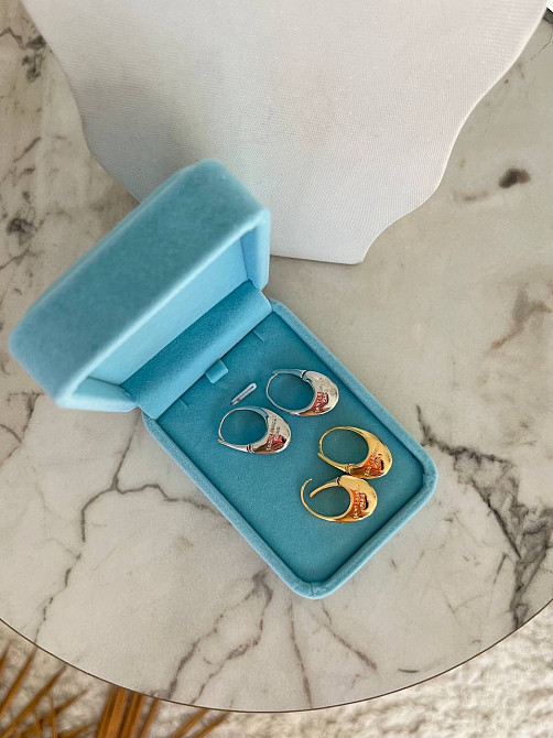 Сережки Saint Laurent позолота 18К Одеса - фото 7